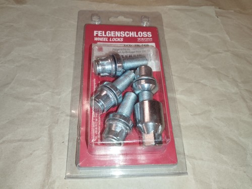 Satz felgenschloss kugelbund - felgenschloss,