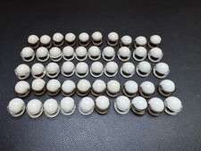 Lego Motorradhelm Weiß mit