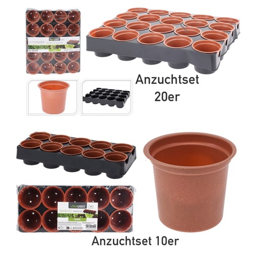 Anzucht set anzuchtplatte - 10, /