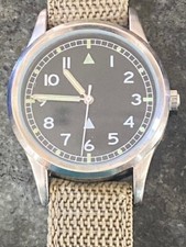 Gentleman/Lady Military Style Analog Quarz Uhr, RAF Style. NEW OLD STOCK.