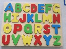 Abc puzzle holzspielzeug - abc,