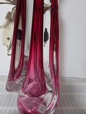 Val Lambert Tischleuchte 38 cm