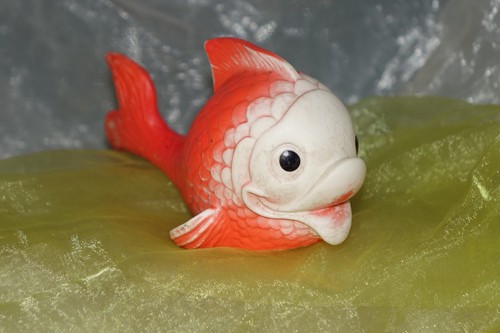 Vintage delacosta gummifisch - vintage,
