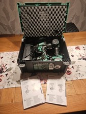 HiKOKI KC18DE 2x5Ah Combo Set DV18DE + WR18DH Akku Schlag- Bohr- Schrauber Kit