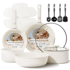 CAROTE 17pcs Pots and Pans
