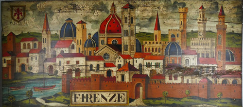 Firenze florenz tafelbild arno - florenz,