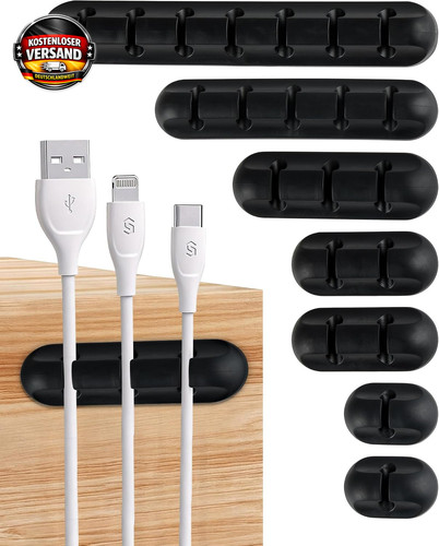 Kabelhalter set stück - set, 7