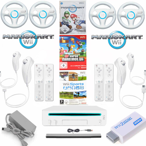 Nintendo wii konsole weiß - nintendo,