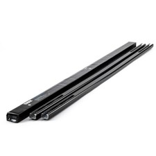 THULE 7124 SquareBar Vierkant Stahl Querstreben - Traversenpaar Länge 135 cm