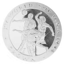 1 Crown Insel Man 1994 Silber PP - Fußball WM 1994 - Kopfball Duell