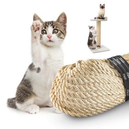 Natur kratzbaumseil sisal - natur, seil