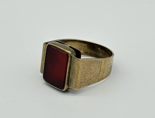 Siegelring aus 333er gold gr - siegelring,