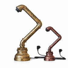 Steampunk Tischlampe