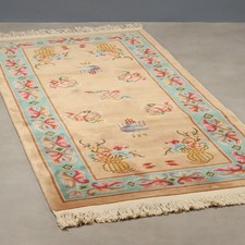 Antiker Peking Teppich Wolle