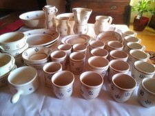 46 Teile Keramik Terracotta