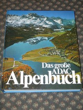 Buch "Das große ADAC Alpenbuch", Format: 32 x 26,5 cm. 619 Seiten.