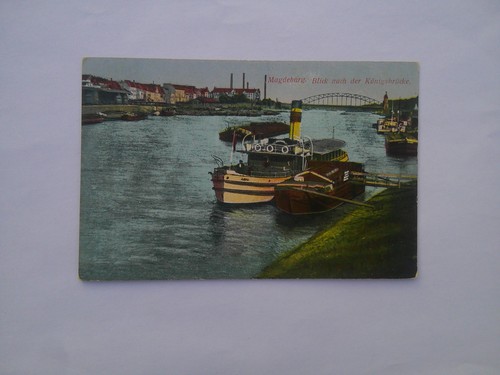 Magdeburg elbe - ak,