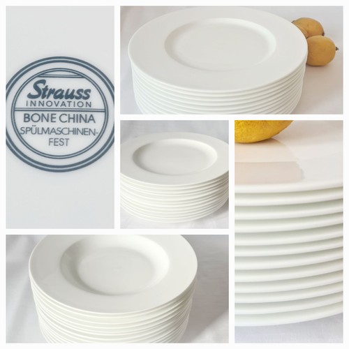 White bone china teller - 38,