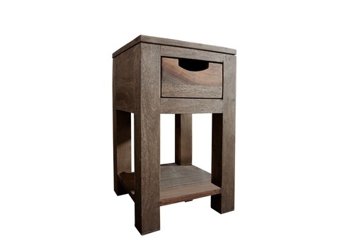 Beistelltisch nature grey - beistelltisch,