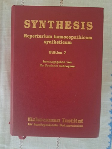 Homöopathie synthesis buch - homöopathie,synthesis,
