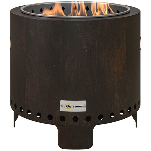 Outsunny feuerschale rauchfrei - outsunny,