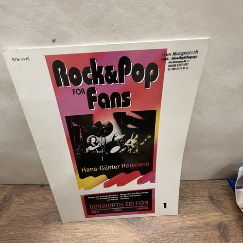 Rock pop for fans piano - rock, &