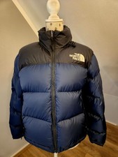 Original North Face 1996 Retro Nuptse, Summit Navy/ schwarze Jacket Gr. M
