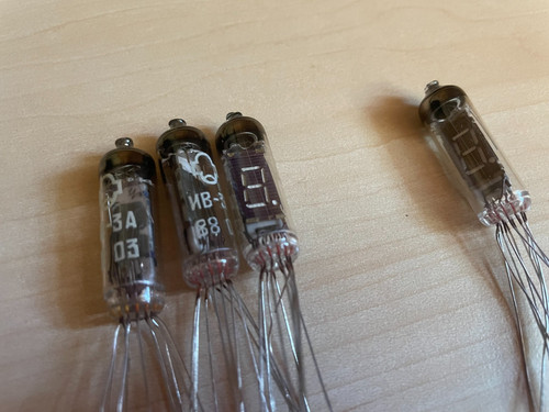 Nixie vfd röhren nos - 4x,