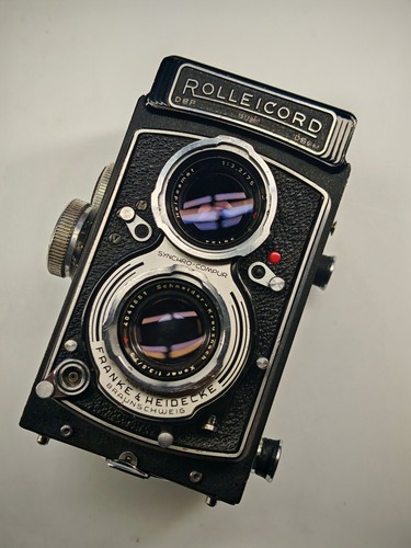 Filmkamera rolleicord xenar - v,