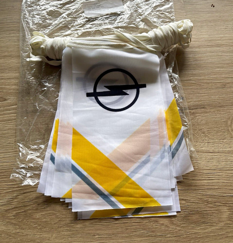 Opel flaggenkette wimpelkette - opel,
