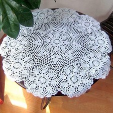 70cm weiß handarbeit - weiß,