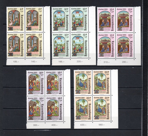 Briefmarken satz luxemburg - briefmarken,