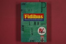 277304 Hans-Heinrich Plickat FIDIBUS Ernst Klett Verlag Wörterbuch für die