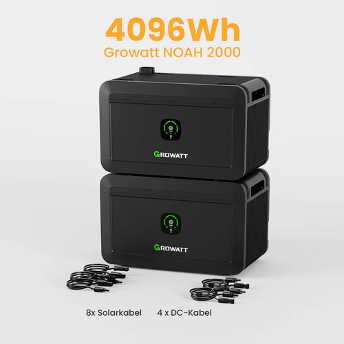 4096wh growatt noah 2000 - 4096wh,