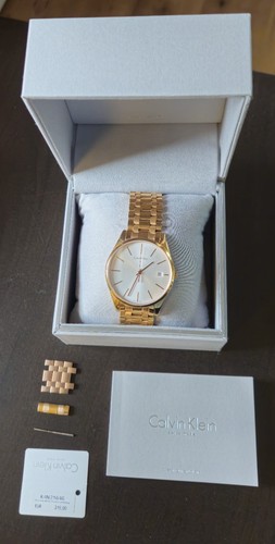Calvin klein armbanduhr gold - calvin,