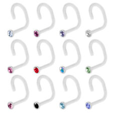 Nasenpiercing Stecker gebogen