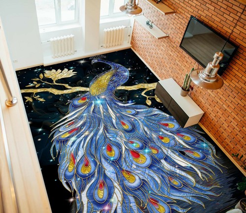 Blauer pfau 13886na - pfau,