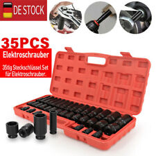 Kraft-Schlagschrauber-Nüsse Steckschlüssel-Satz-Set Schlagnüsse 1/2" 8 - 32mm DE
