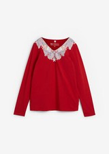 Shirt mit Ornament Druck und