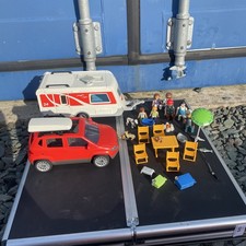 Playmobil Auto und Wohnwagen