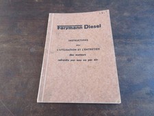Farymann diesel instruction