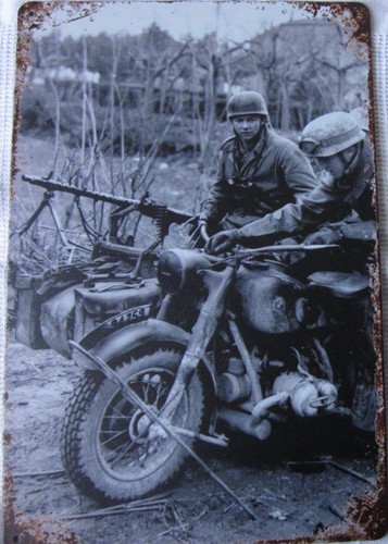 Blechschild soldaten - blechschild:, fj-