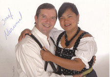 Autogramm - Narumol und Josef