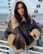 ZARA BRAUNE DOPPELSEITIGE