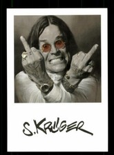 Sebastian Krüger Maler Kunstpostkarte Autogrammkarte Original Signiert #BC190400