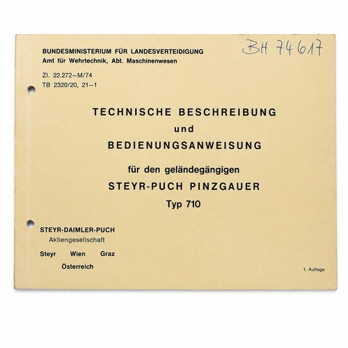 Original steyr puch - steyr-puch, pinzgauer