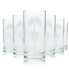 6x Afri Cola Glas Longdrink