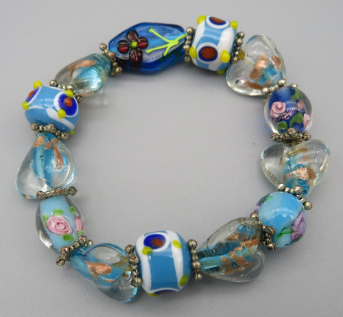 Vintage murano glas armband - vintage,
