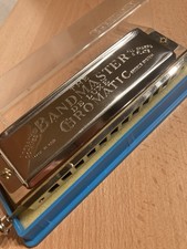 DDR Mundharmonika * The Bandmaster De Luxe Chromatic * 12-Loch 3 Oktaven SEYDEL