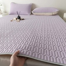 Kühles Bettlaken Set Stepp Sommerbettwäsche atmungsaktiv Latex